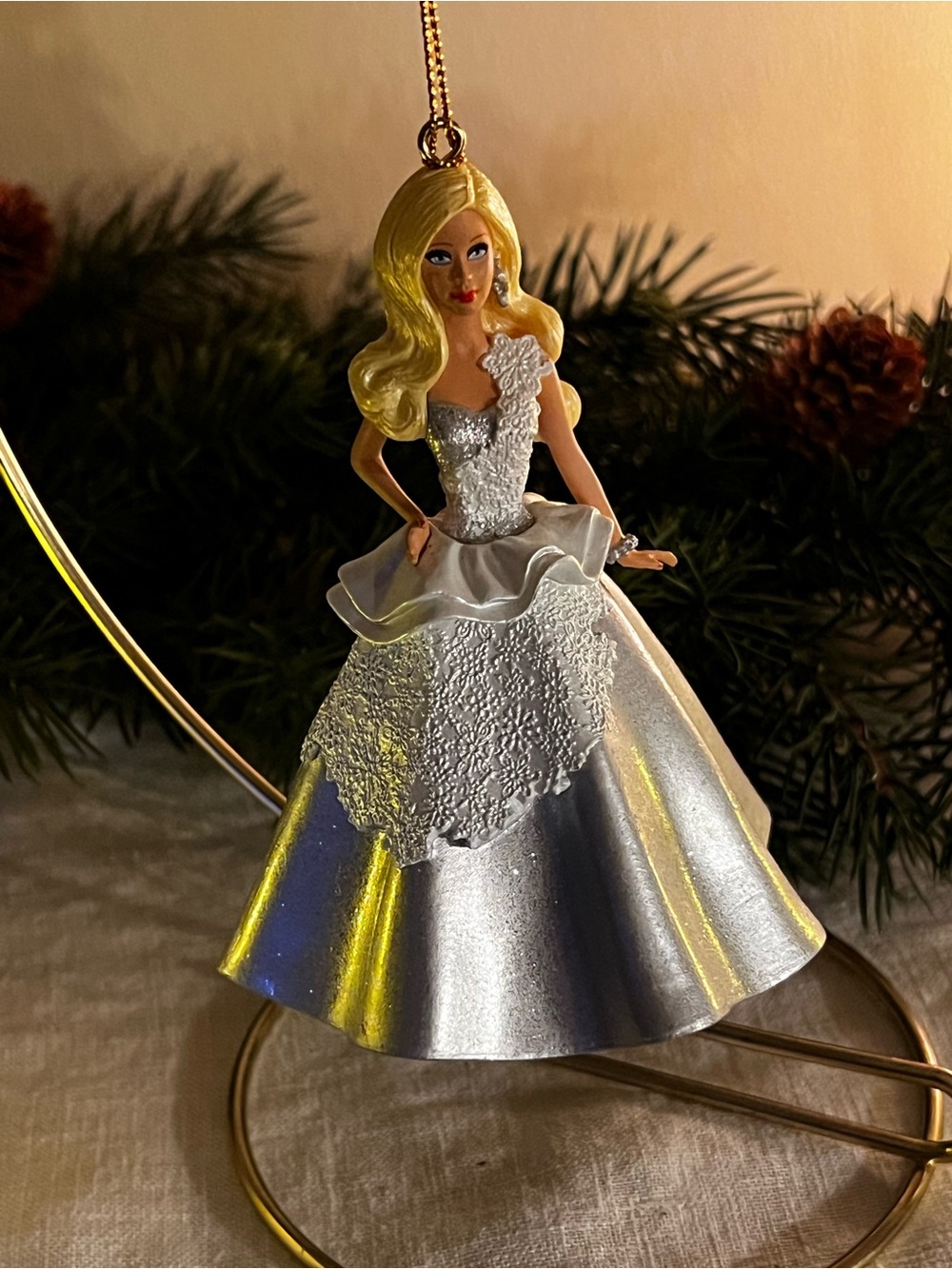 American Greetings Holiday Barbie 25th Anniversary ornament, 2013.